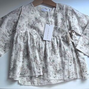 NWT Jamie Kay Esme Floral wrap top 3y